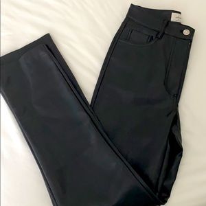 COPY - Aritzia Wilfred Melina Faux Leather Pants